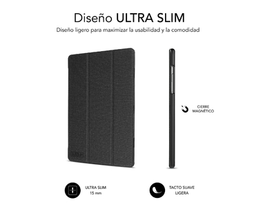 FUNDA TABLET SHOCK CASE SAMSUNG TAB A9+ 11" NEGRO SUBBLIM