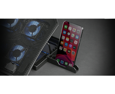 NOTEBOOK COOLER PAD MNBC23 NEGRO MARS GAMING